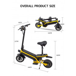 Elektro kolobežka Fasuer YF-013 500W